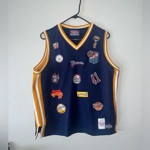 FUBU Harlem Globetrotters Patch Basketball Jersey